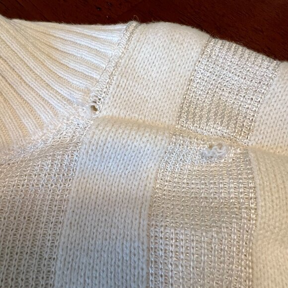 Vintage Wimbledon Brand Tennis Knit Sweater Cotton/Rayon Men's Medium Preppy - Picture 11 of 11